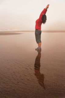 Tina at a Beach